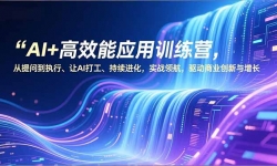 ��16940�ڣ�AI+��Ч��Ӧ��ѵ��Ӫ�������ʵ�ִ�С���AI�򹤡�����������ʵս�캽��������ҵ����������