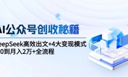 15047ڣAIںŴؼDeepSeekЧ+4ģʽ02+ȫ