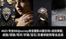 ��17272�ڣ�460+רҵMidjourney�鱦��ӰAI��ʾ��+��Ч��ͼ����ָ/����/����/����/��ʯ/���ݳ����ε�ȫƷ��