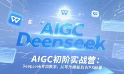 15223ڣAIGCʵսӪDeepseekרѧдģ嵽WPS