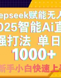 14410ڣDeepseekֱ2025ֱǿ򷨣1000+С...
