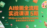 15278ڣAI滭ȫʵս5ڣMidjourneyLORAѵҵؼʿ