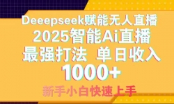 14410ڣDeepseekֱ2025ֱǿ򷨣1000+С...