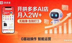 ��17947�ڣ���һ��ƴ���AI�꣬����2W+������׬�����򹤣���SOP�ֲ�