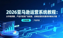 ��17208�ڣ�2026����ѷ��Ӫϵͳ�̳̣����г����졢��Ʒ���������Ͷ�š�������Ӫ�������ջ��������