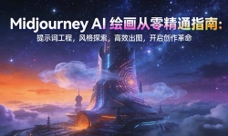 ��17118�ڣ�Midjourney AI�滭���㾫ָͨ�ϣ���ʾ�ʹ��̣����̽������Ч��ͼ��������������