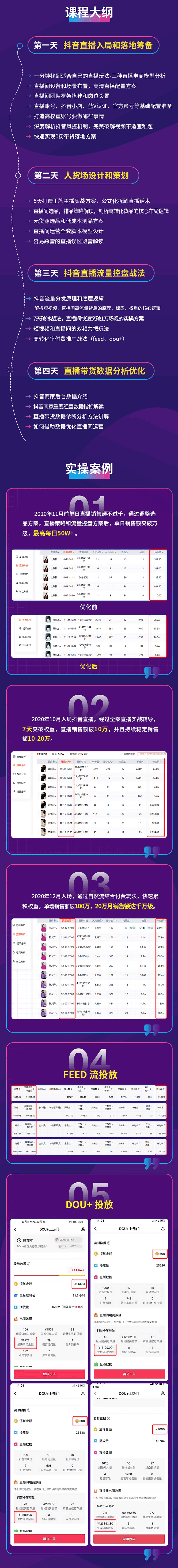 【勇锶2030期】单场直播破百万-技法大揭秘，4天-抖音直播电商实战训练营插图(1)