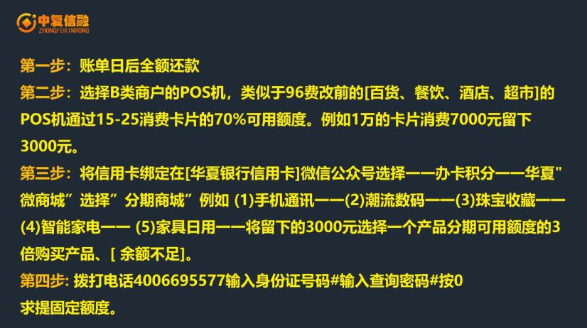 【第2159期】中复信融·2021年征信修复与信用卡提额（全套技术课程）插图(1)