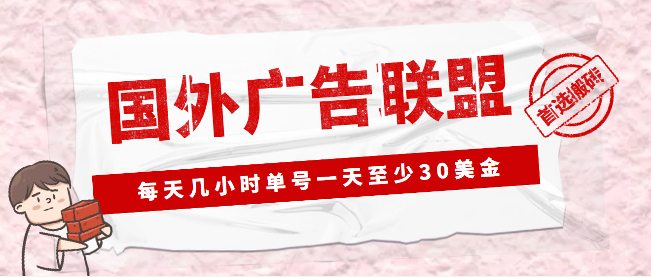 外面收费1980最新国外LEAD广告联盟搬砖项目，单号一天至少30美金(详细教程)-19资源网-冒泡网-中赚网论坛