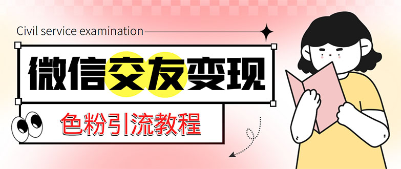 微信交友变现项目，吸引全网LSP男粉精准变现，小白也能轻松上手，日入500+-19资源网-冒泡网-中赚网论坛