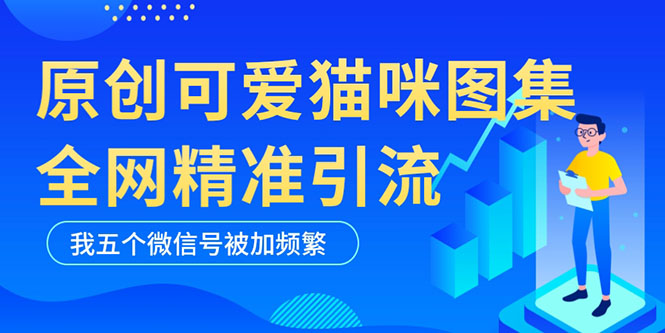 黑科技纯原创可爱猫咪图片，全网精准引流，实操5个VX号被加频繁-万福论坛