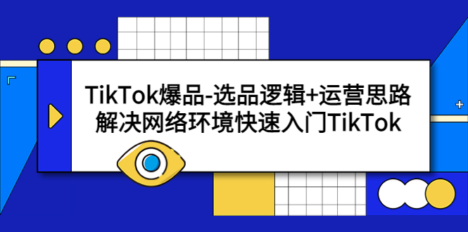 26TikTok爆品-选品逻辑+运营思路：解决网络环境快速入门TikTok