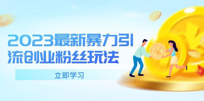 256最新2023最新暴力引流创业粉丝玩法，单日被动引流50+创业粉