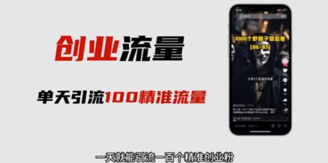 276自媒体音频加图文制作视频 一天引流一百个精准创业粉【音频软件+图片素材】