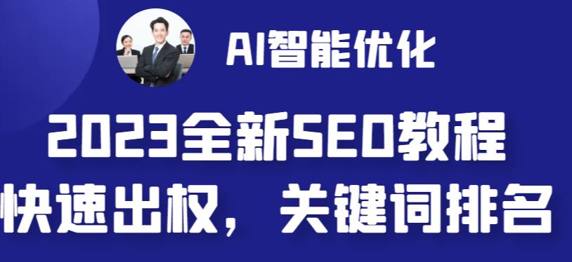 （6554期）2023最新网站AI智能优化SEO教程，简单快速出权重，AI自动写文章+AI绘画配图