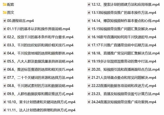 023巨量千川小白到高手：推广逻辑