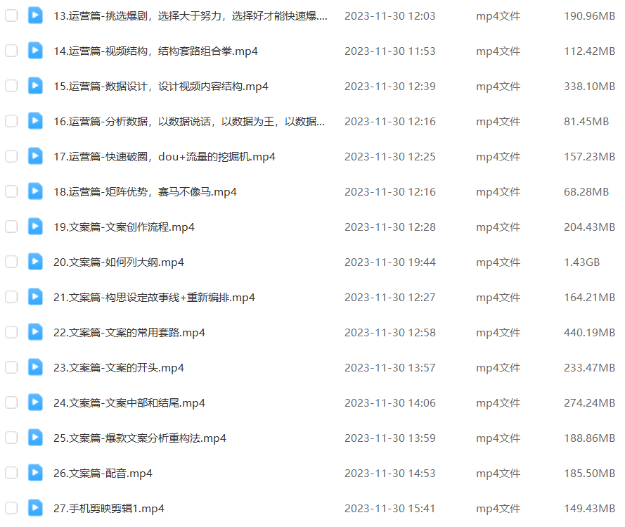 【第8770期】外面收费1980的短剧推广运营，可长期，正规起号，单作品收入5000+
