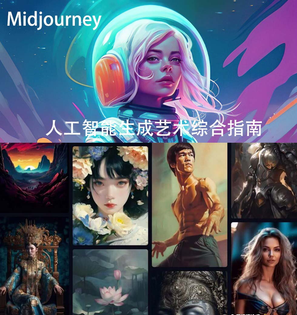 图片[2]_（9129期）Midjourney及ChatGPT 4人工智能生成艺术图像综合指南-9节课-中英字幕_中创网