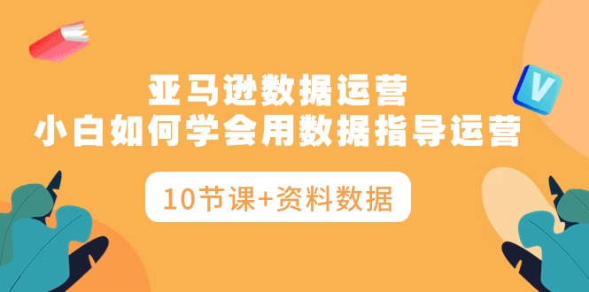 亚马逊数据运营，小白如何学会用数据指导运营（10节课+资料数据）-微众资源