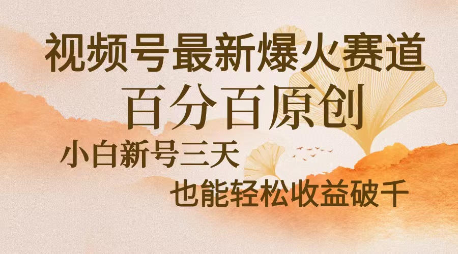 （13225期）视频号最新爆火赛道，中老年粉深信不疑，百分百原创，新号三天收益轻松…-小白兔技术部落