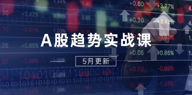 （14808期）A股趋势实战课：主力动向+政策红利，2025全年策略5月更新-斜杠青年