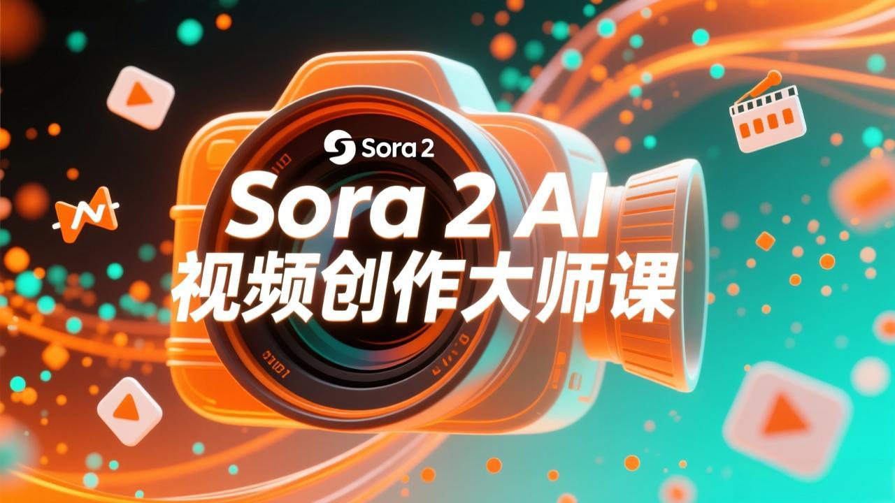 如何利用Sora 2创建流行AI人工智能视频大师班教程:掌握创作全流程,产出百万播放内容_酷乐网