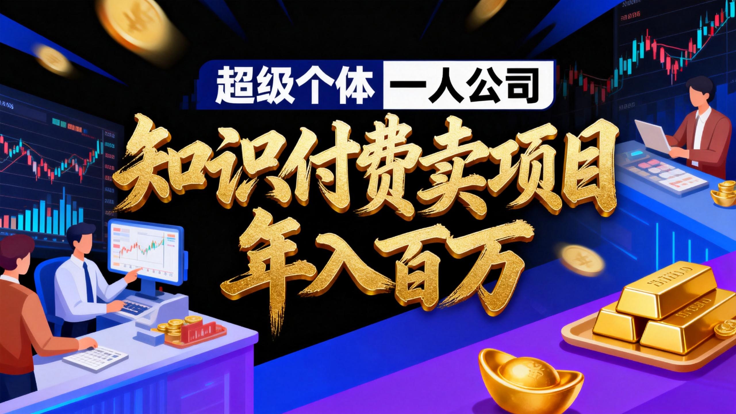 2026年“超级个体一人公司”私域卖项目年入百万，个人IP-精准引流-项目包装-转化成交_酷乐网