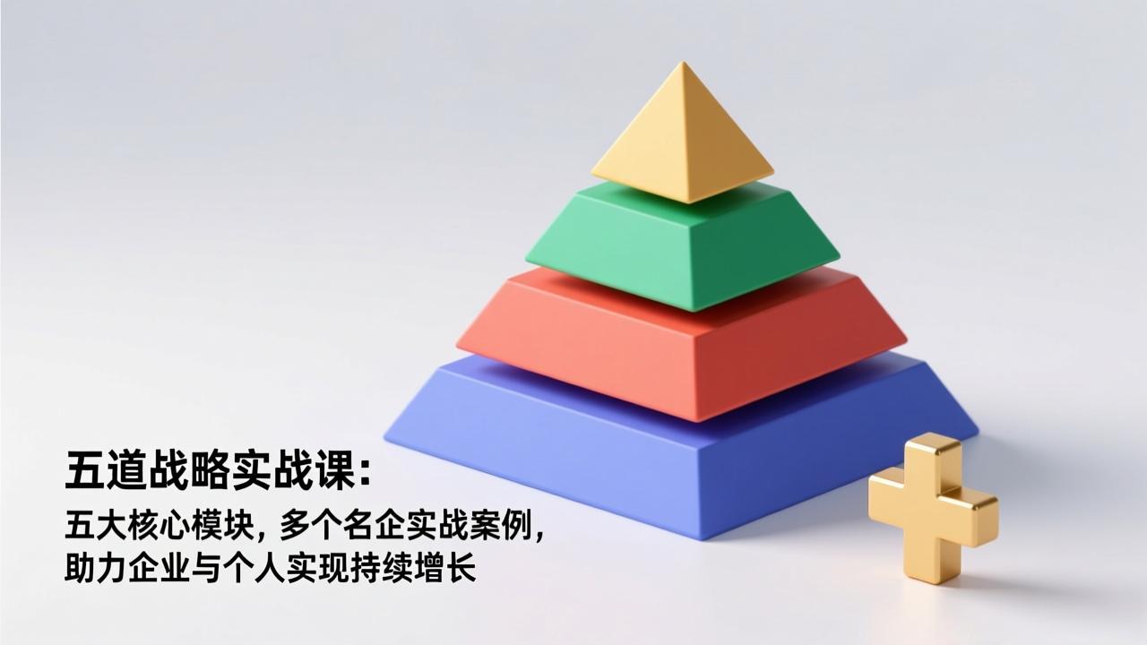 五道战略实战课：五大核心模块，多个名企实战案例，助力企业与个人实现持续增长_酷乐网
