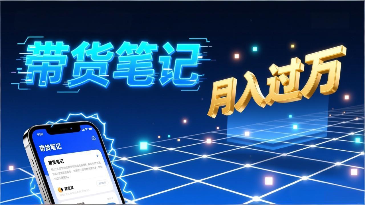 小红书爆款笔记带货实战：拆解封面标题正文全要素，手把手教你单篇笔记带货月入过万-951博客