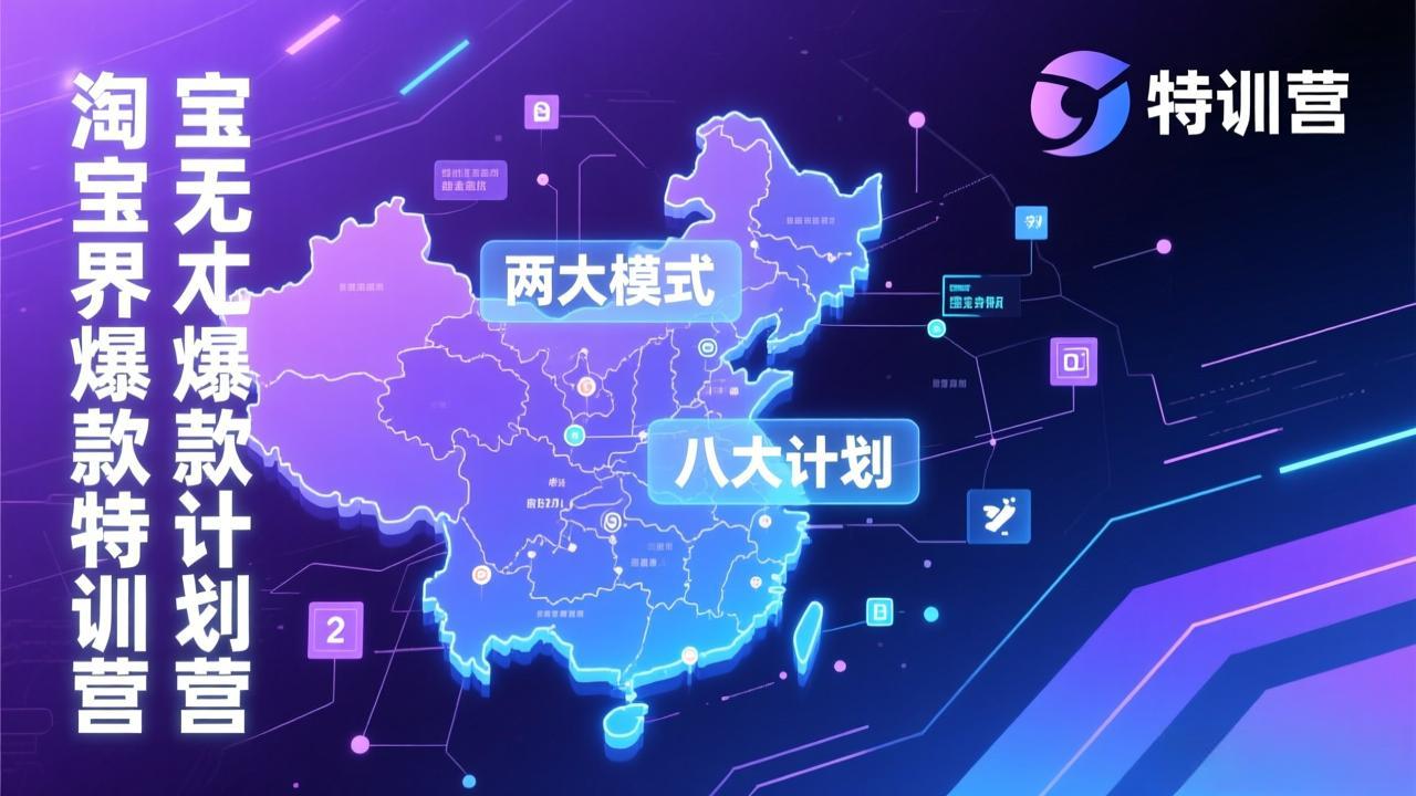 淘宝无界爆款训练营:2026年1月杭州线下高端集训课,3天构建两大模式八大计划体系_酷乐网