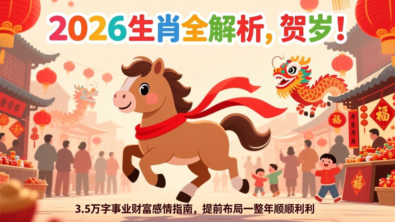 付费文章：贺岁！2026生肖全解析，3.5万字事业财富感情指南，提前布局一整年顺顺利利_酷乐网