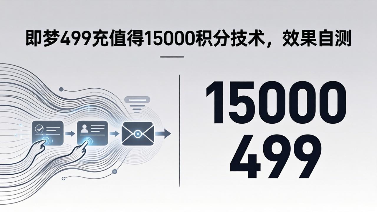 即梦499充值得15000积分技术，效果自测_酷乐网